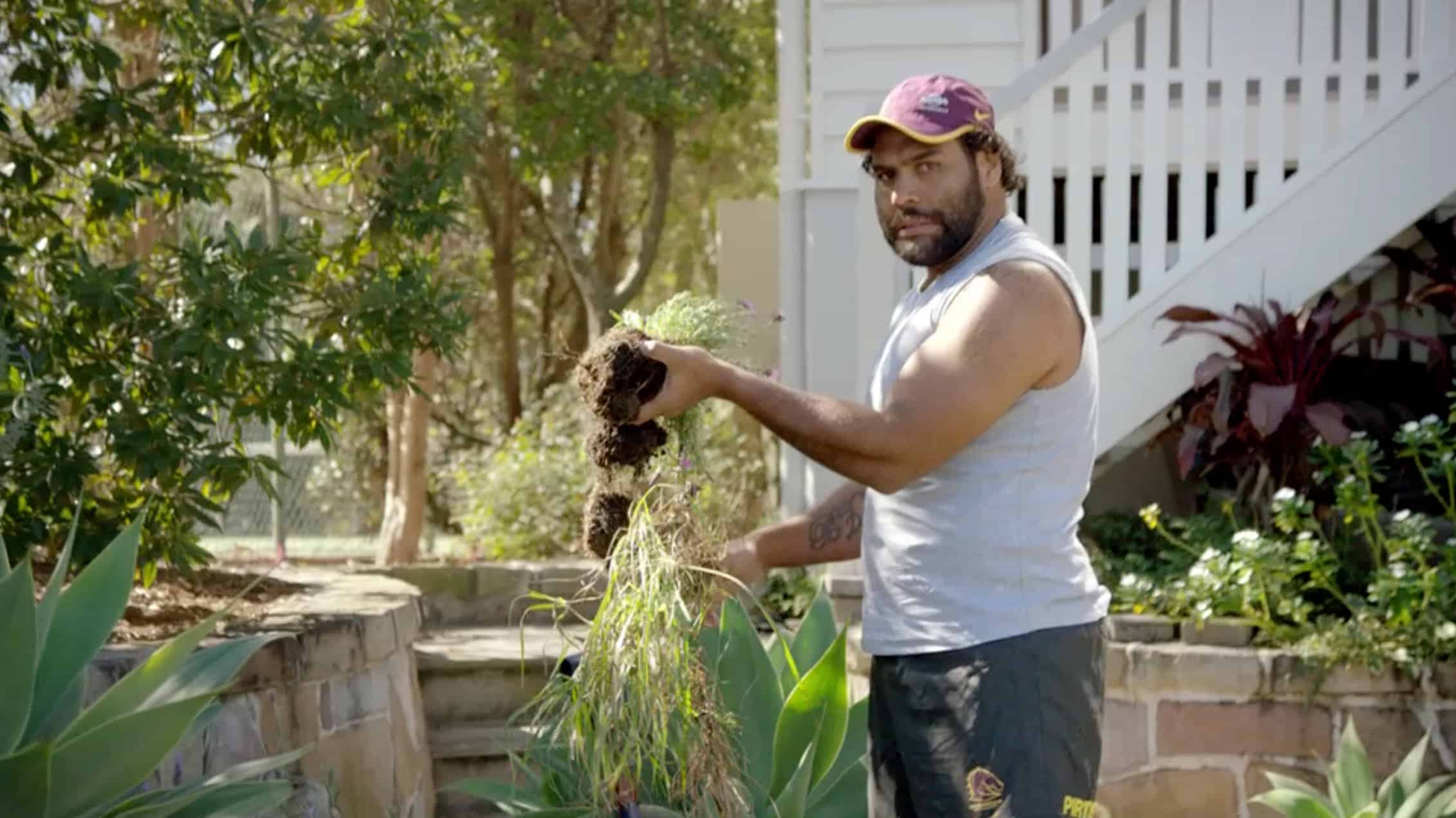 Sam Thaiday in a spot of bother