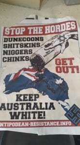 Extremely racist poster