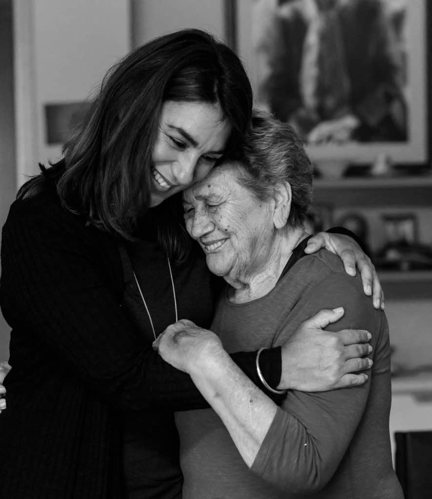 Lidia with her Grandmother Alma Thorpe